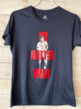 Adidas Terry Fox fitted Short-Sleeve Graphic Tee